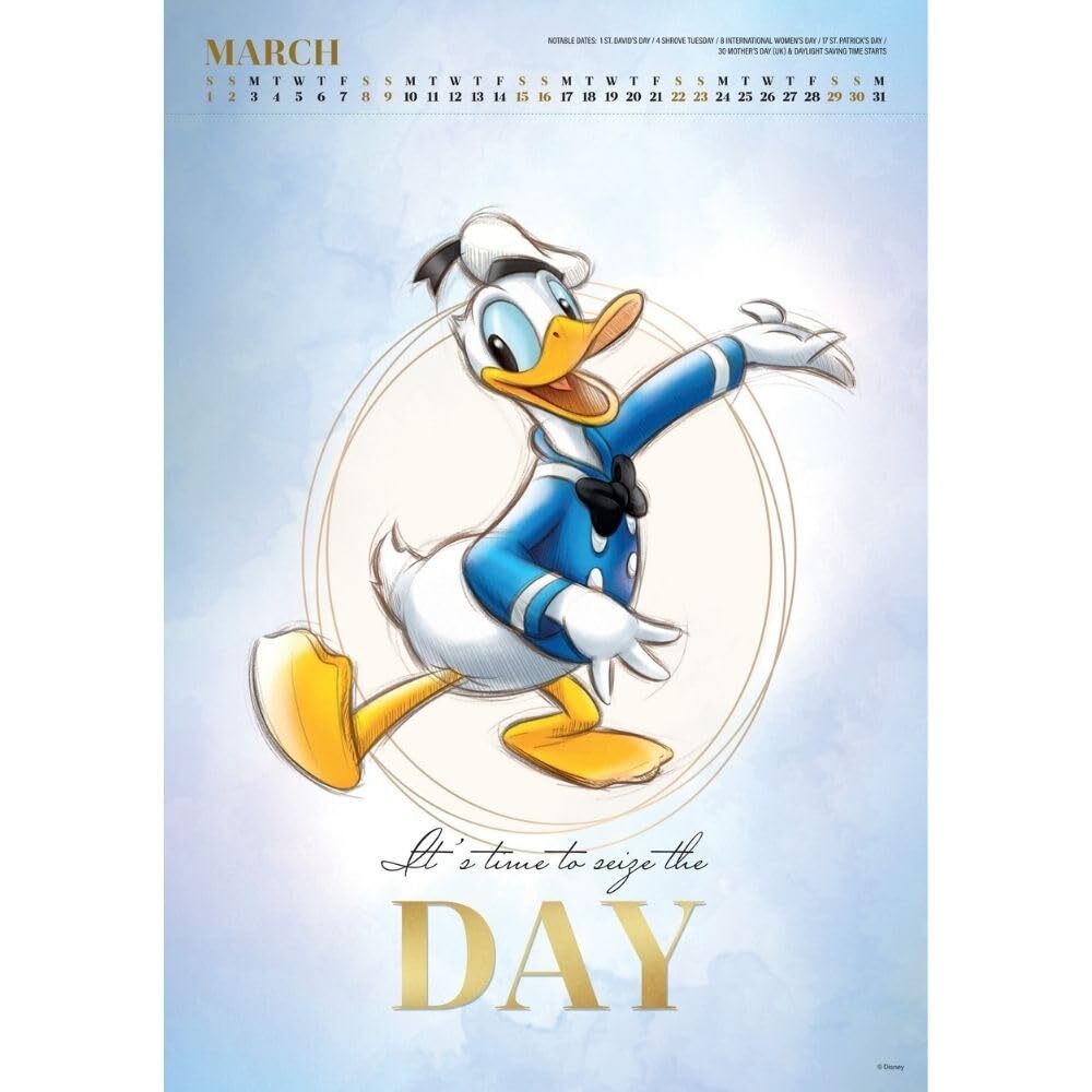 Disney Deluxe Calendar 2025