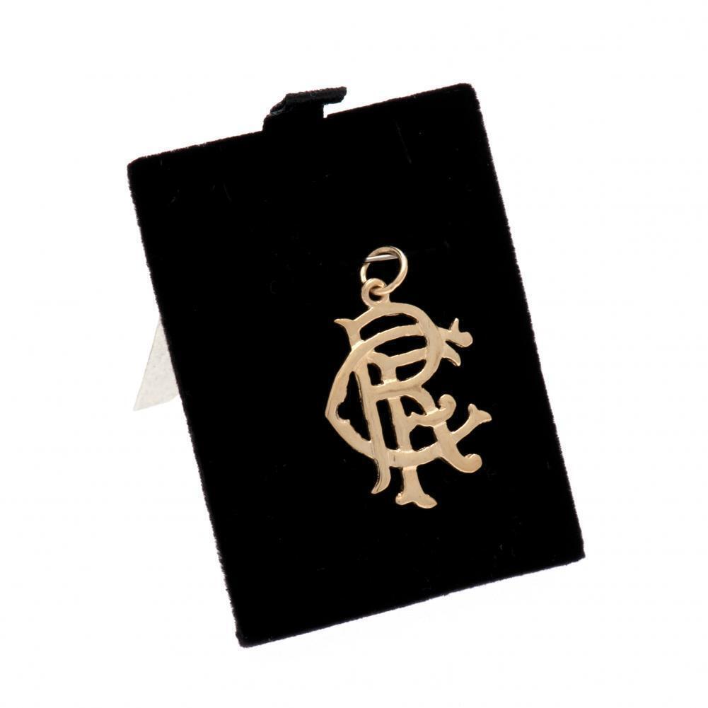 Rangers FC 9ct Gold Pendant Large