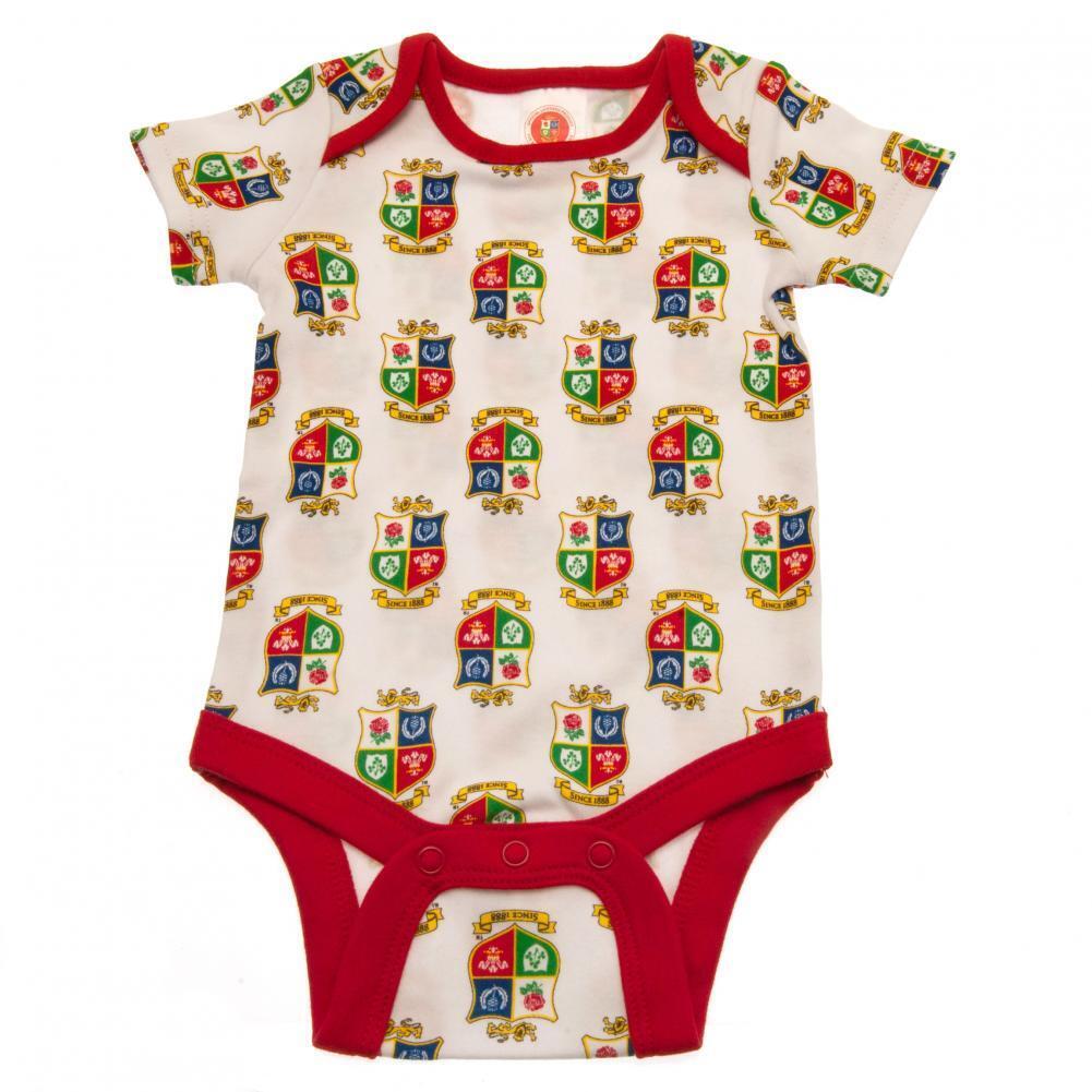 British &amp; Irish Lions 2 Pack Bodysuit 0/3 mths