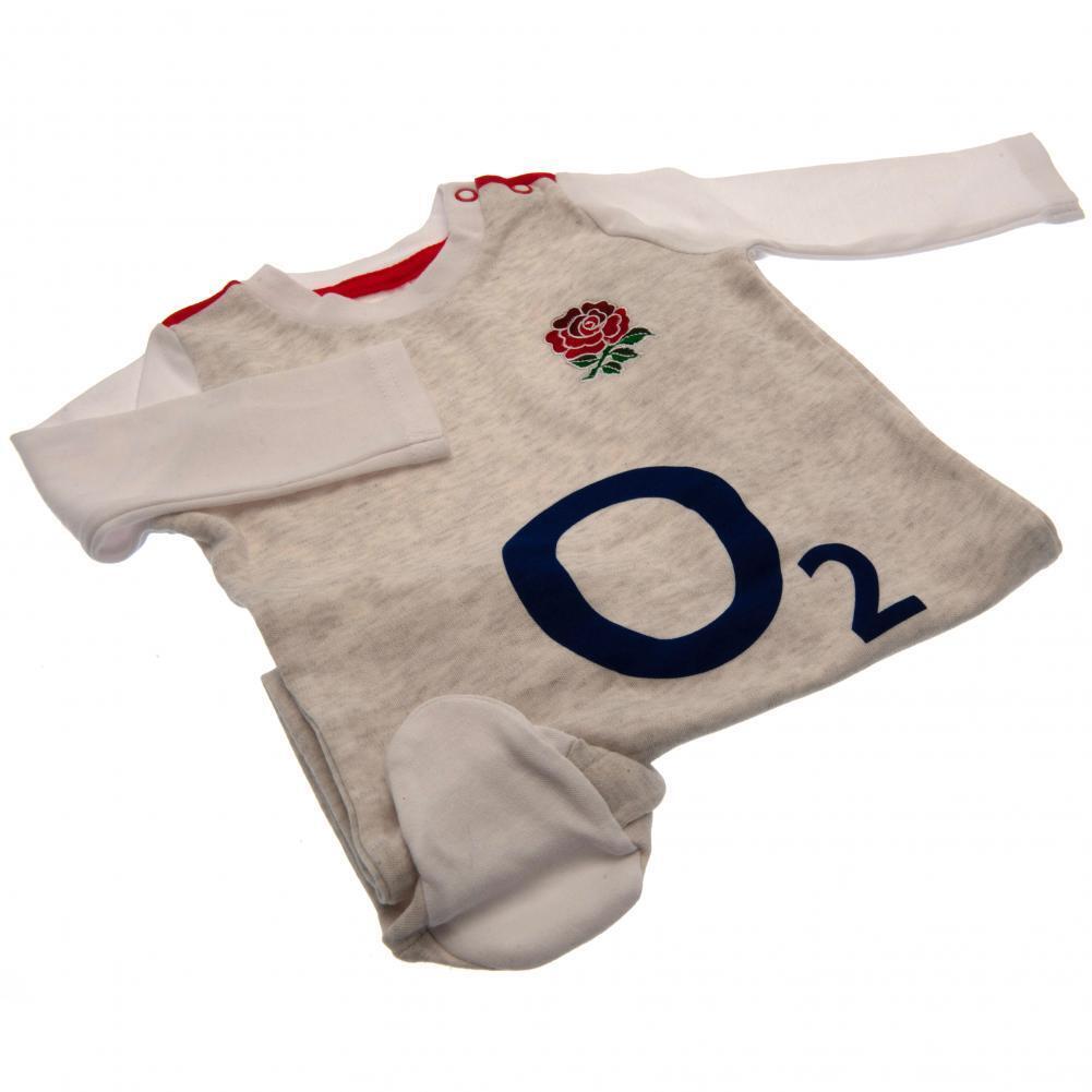 England RFU Sleepsuit 12/18 mths GR