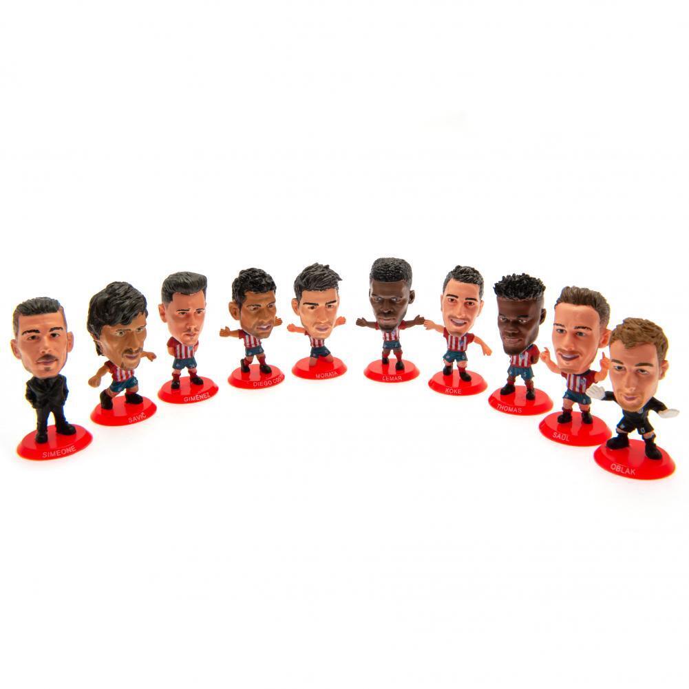 Atletico Madrid FC SoccerStarz 10 Player Team Pack