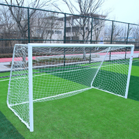 2.4m x 1.2m Cazna ALU60 Folding Soccer Goal [Single or Pair:: Single]