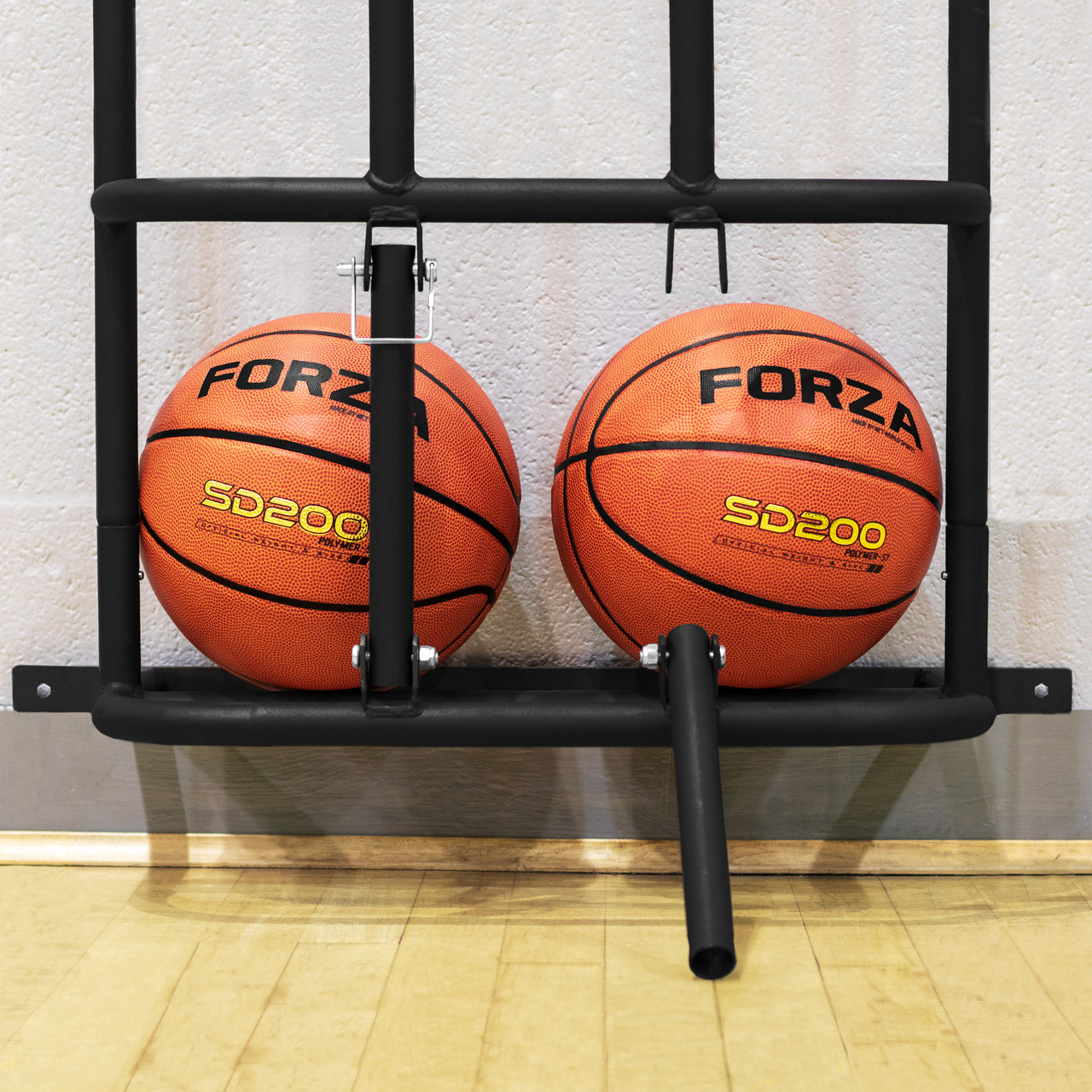 WALL MOUNTED SPORTS BALL HOLDER