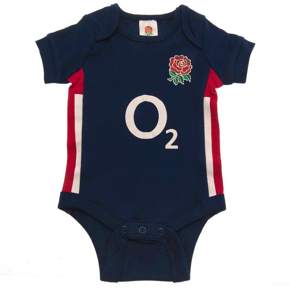 England RFU 2 Pack Bodysuit RB [Size:: 12-18Mths]