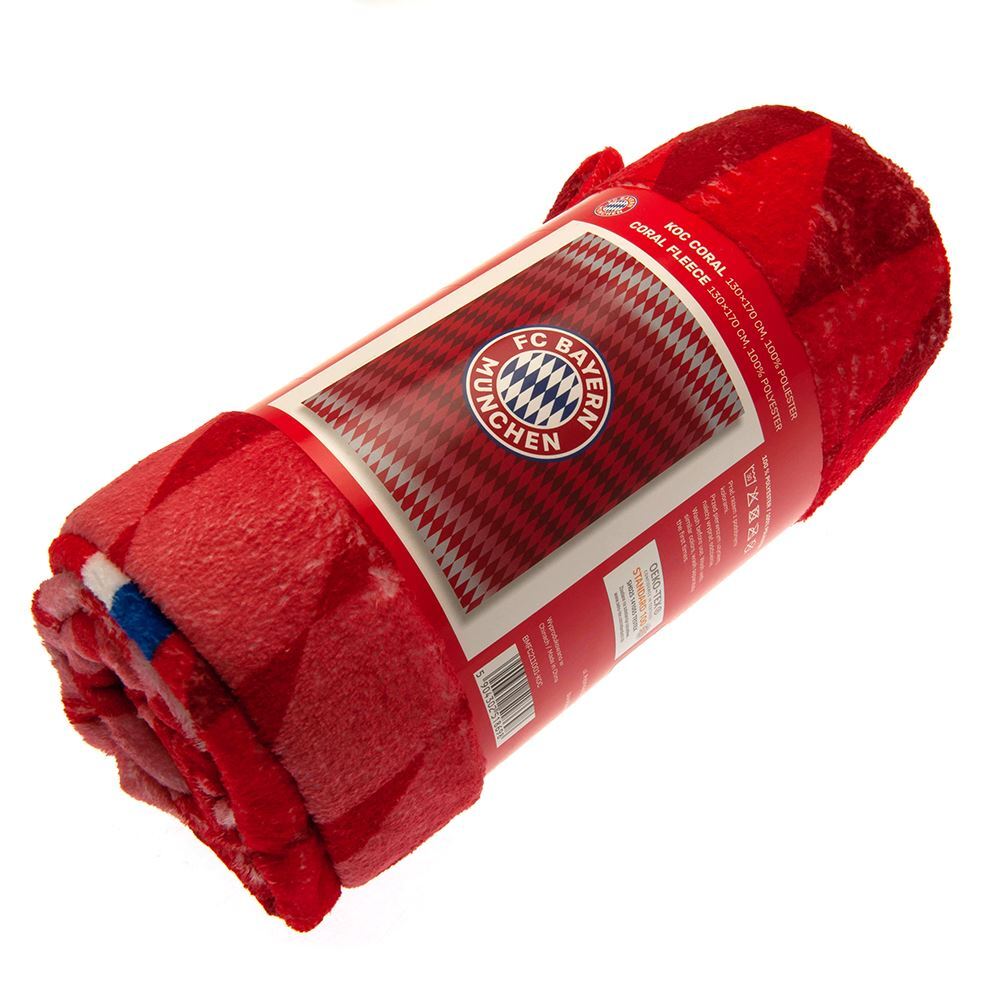 FC Bayern Munich Fleece Blanket