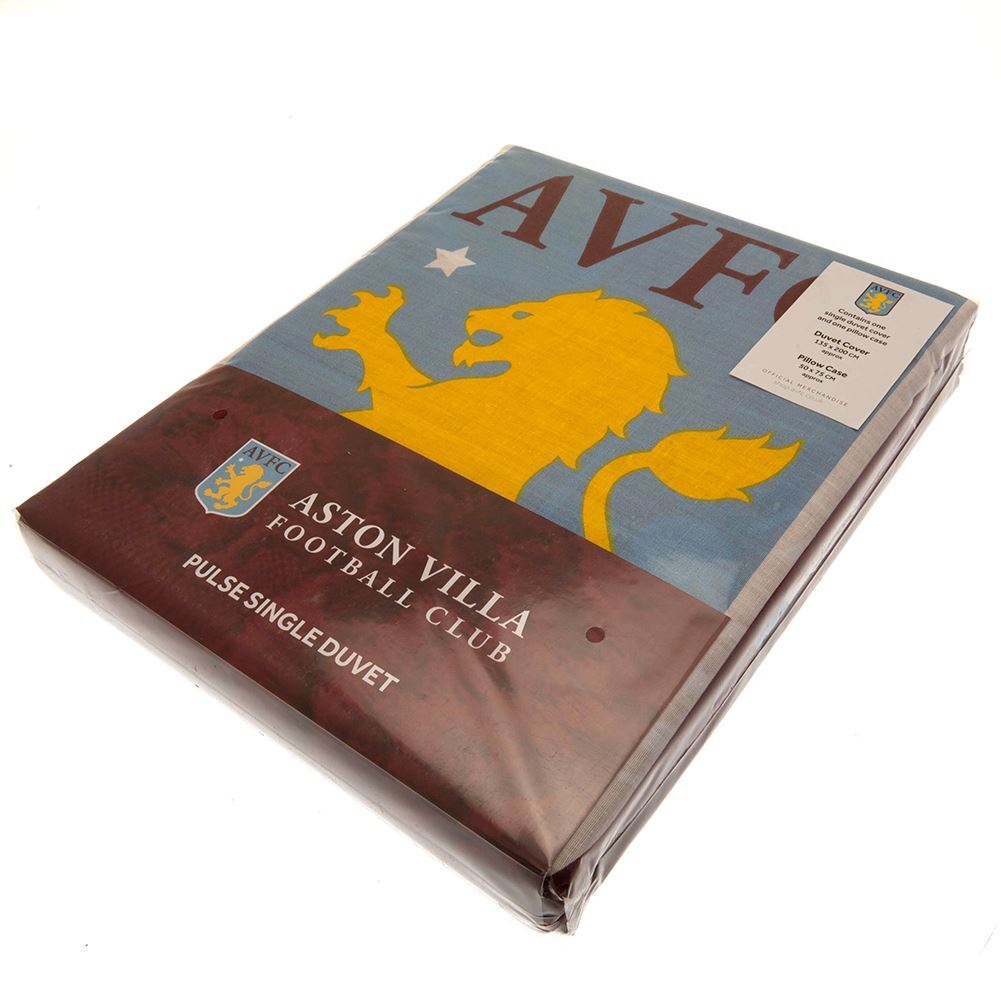 Aston Villa FC Single Duvet Set PL