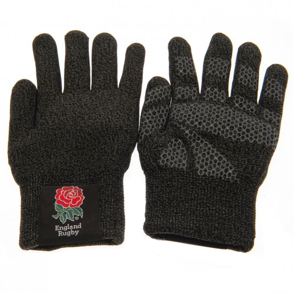 England RFU Luxury Touchscreen Gloves Youths