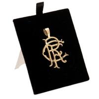 Rangers FC 9ct Gold Pendant Heavy Large