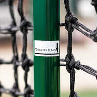 Tennis Net Singles Sticks [Aluminium]