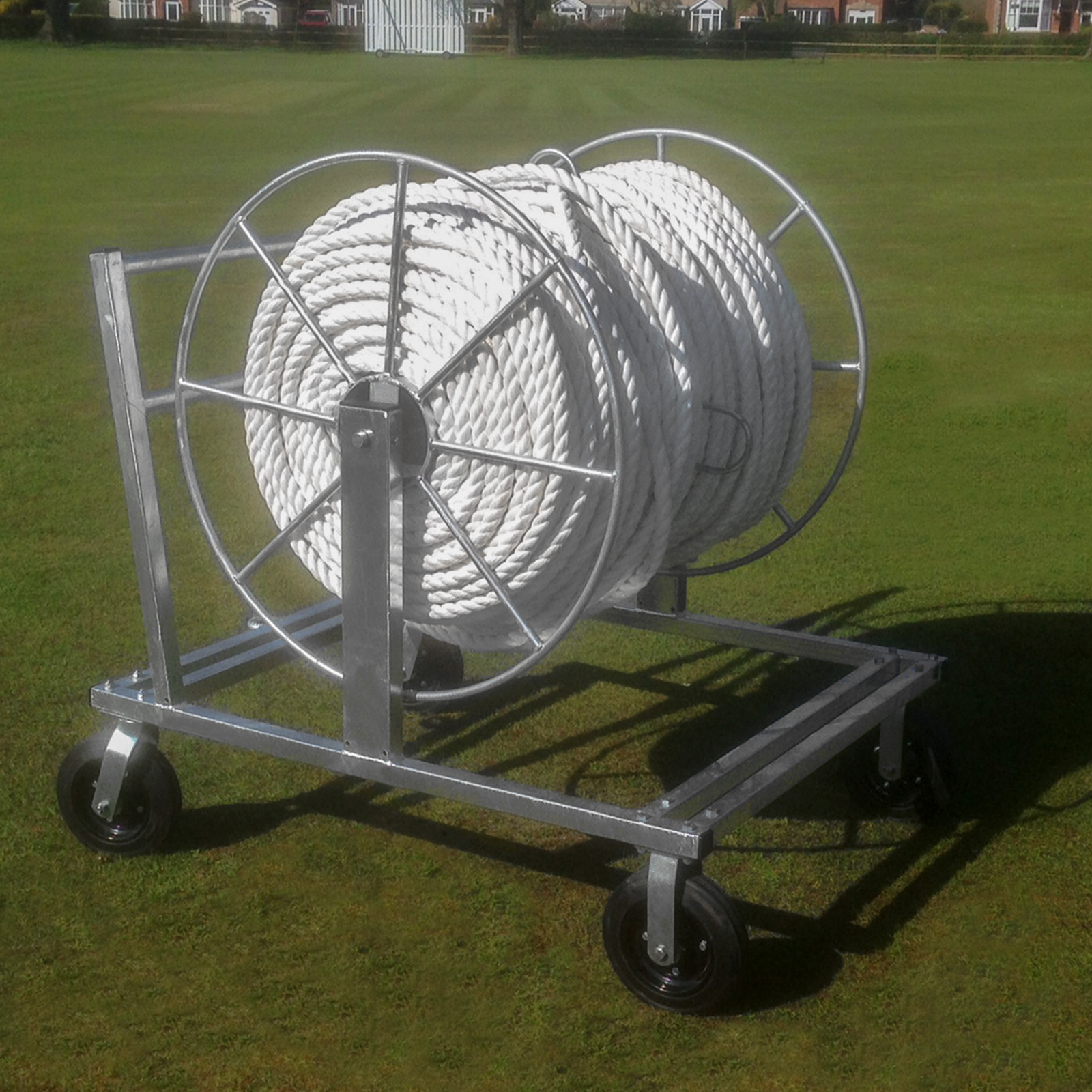 CRICKET BOUNDARY ROPE [Boundary Rope Length:: Half Pitch (250m)] [Optional Trolley:: Yes] [Thickness:: 28mm]