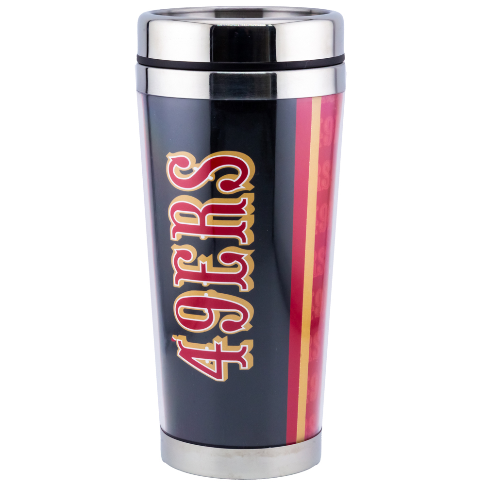 San Francisco 49ers Full Wrap Travel Mug