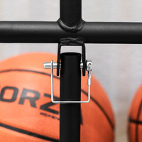 WALL MOUNTED SPORTS BALL HOLDER