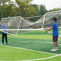 5.6m x 2m Cazna Alu60 Folding Soccer Goal