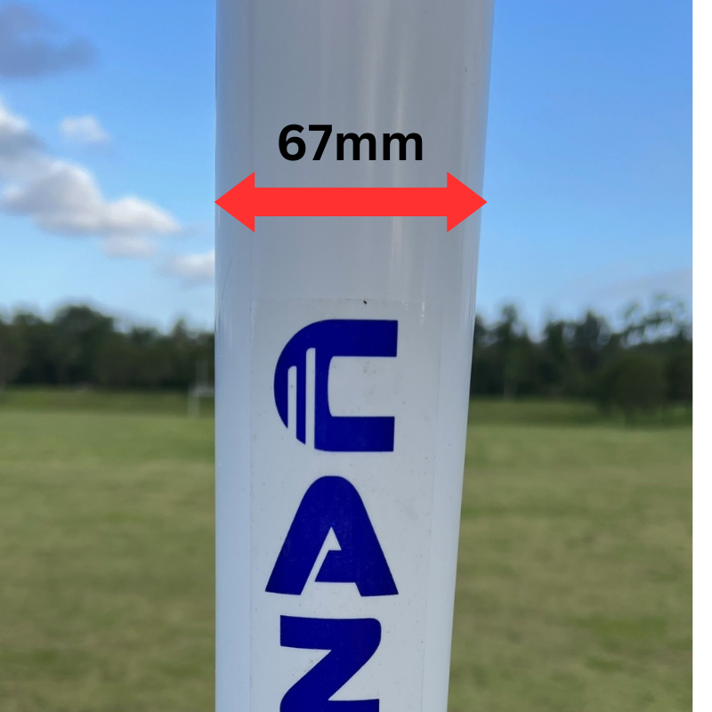 2.4m X 1.8m CAZNA Soccer Goal Post