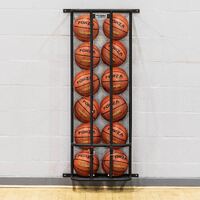 WALL MOUNTED SPORTS BALL HOLDER