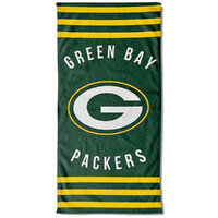 Green Bay Packers Stripe Towel