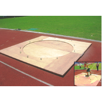 OLIMPICO Portable Discus Circle - Wooden