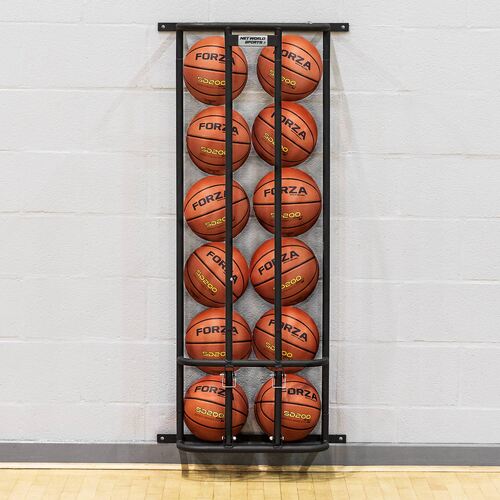 WALL MOUNTED SPORTS BALL HOLDER