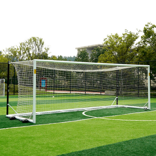 3.7m x 1.8m Cazna Alu110 Freestanding Stadium Box Soccer Goal