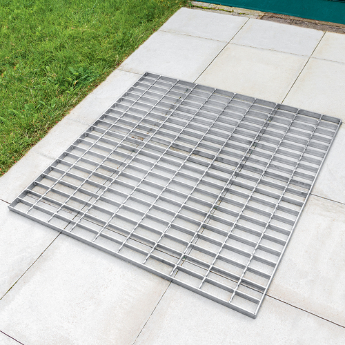 Galvanised Steel Foot Grate [3.2ft X 3.2ft]