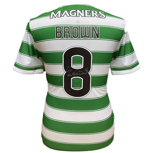 Celtic FC Brown Signed Shirt