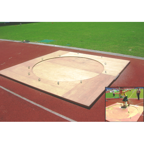 OLIMPICO Portable Shot Put Circle - Wooden