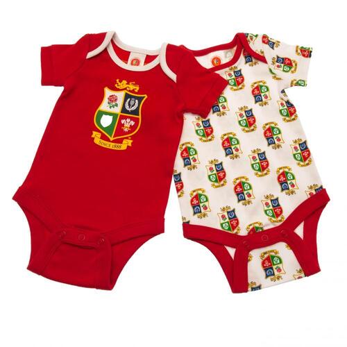 British &amp; Irish Lions 2 Pack Bodysuit 0/3 mths